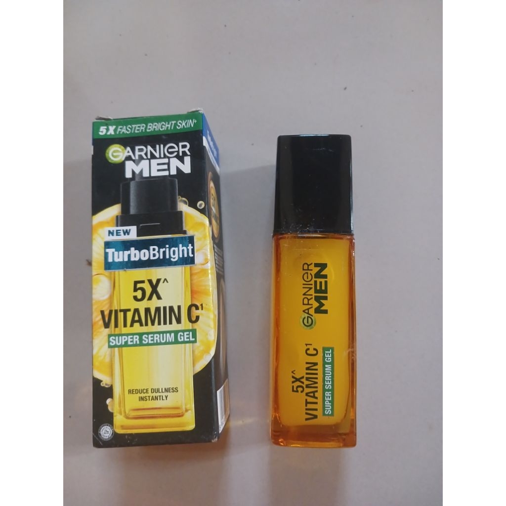 Garnier Men Turbo Bright Super Serum Gel 5x Vitamin C 30ml