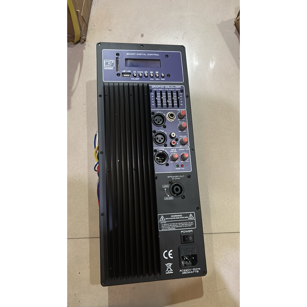 Panel Mesin Speaker Aktif