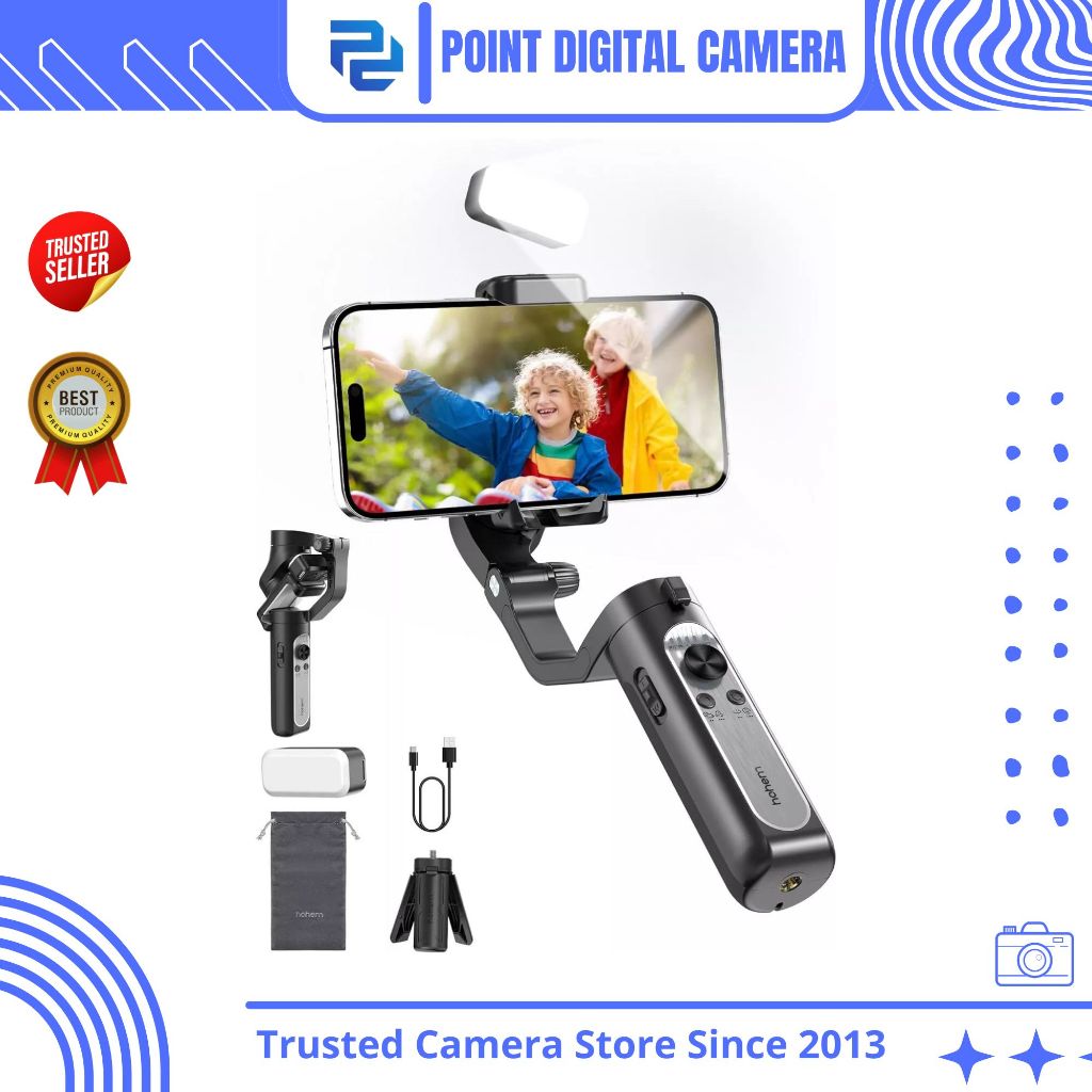 Hohem iSteady XE Kit - Smartphone Gimbal 3-Axis Handheld Stabilizer