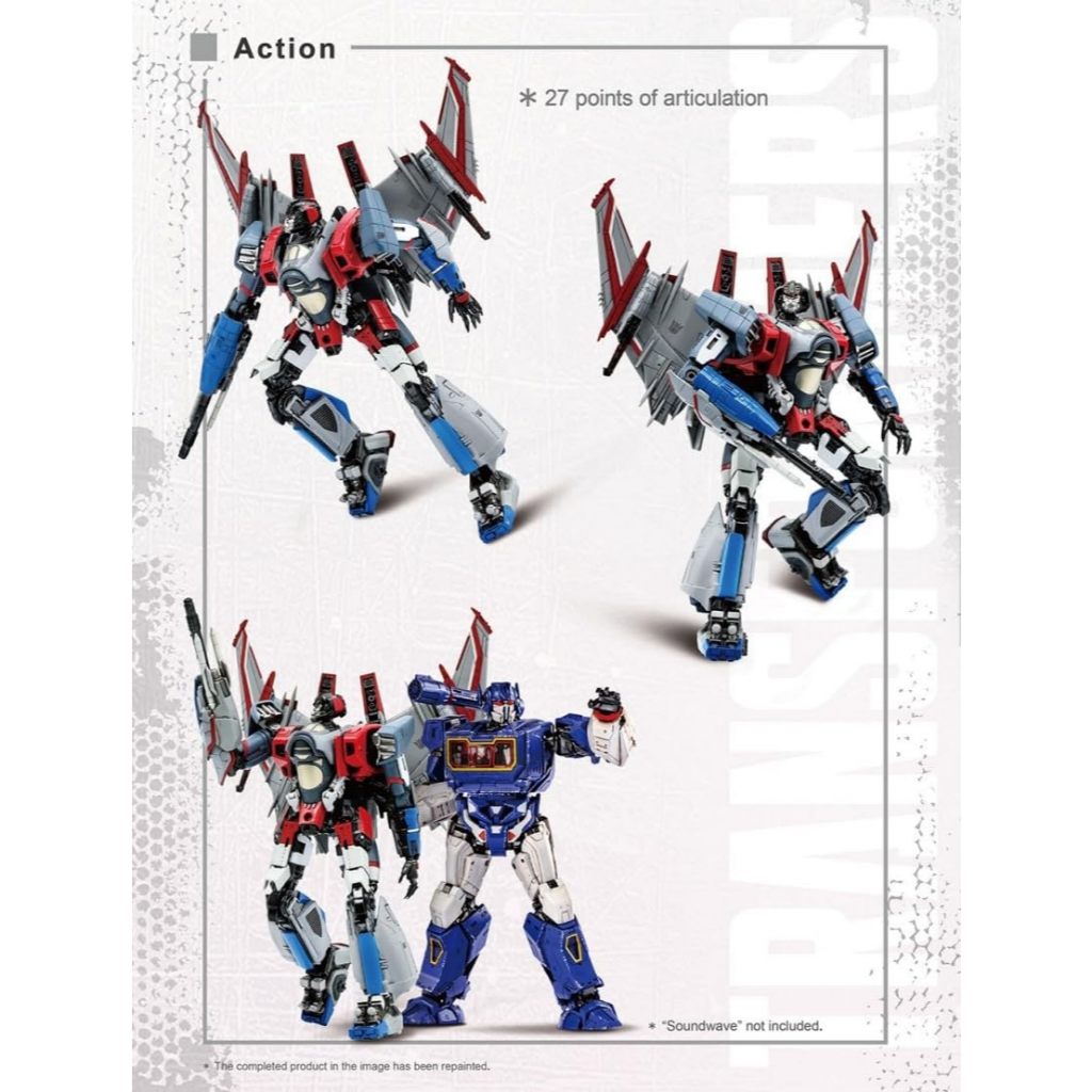 BERGARANSI KIT MODEL FIGUR TRANSFORMERS BUMBLEBEE STARSCREAM PESAWAT CYBERTRON, FIGUR AKSI