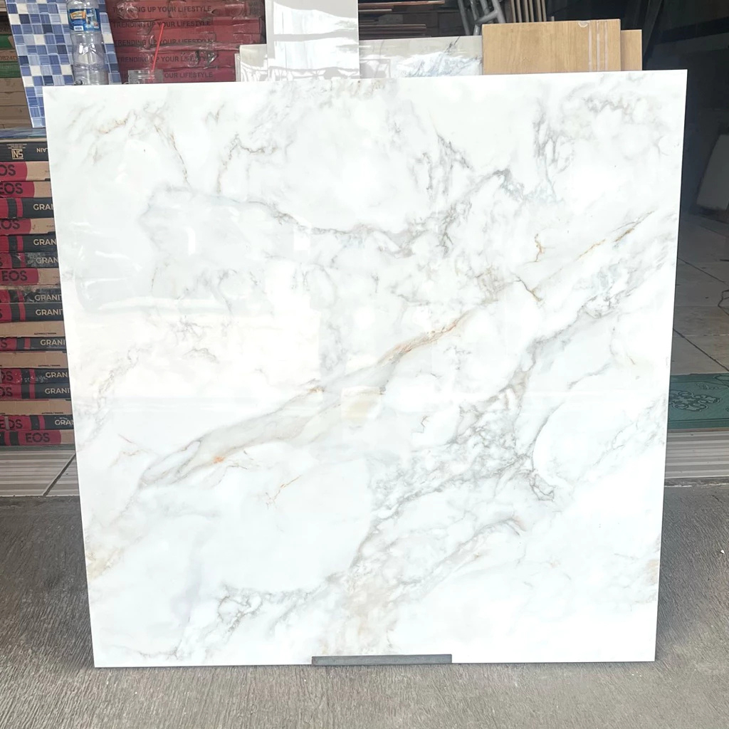 Granit 80x80 Sun Power 80x80 Howlite White | Glazed Polished