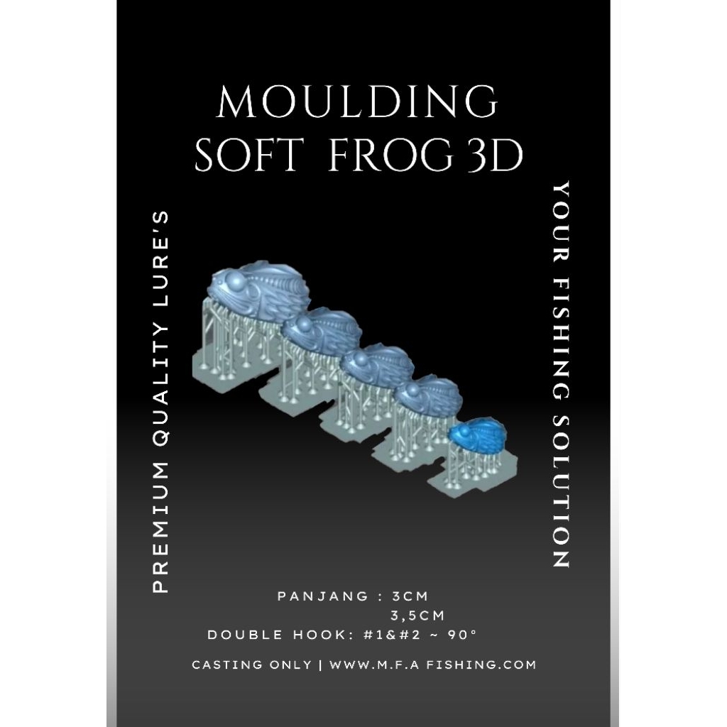 Moulding Soft Frog 3D Thailand