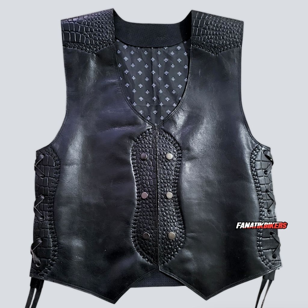 Rompi Bikers kulit