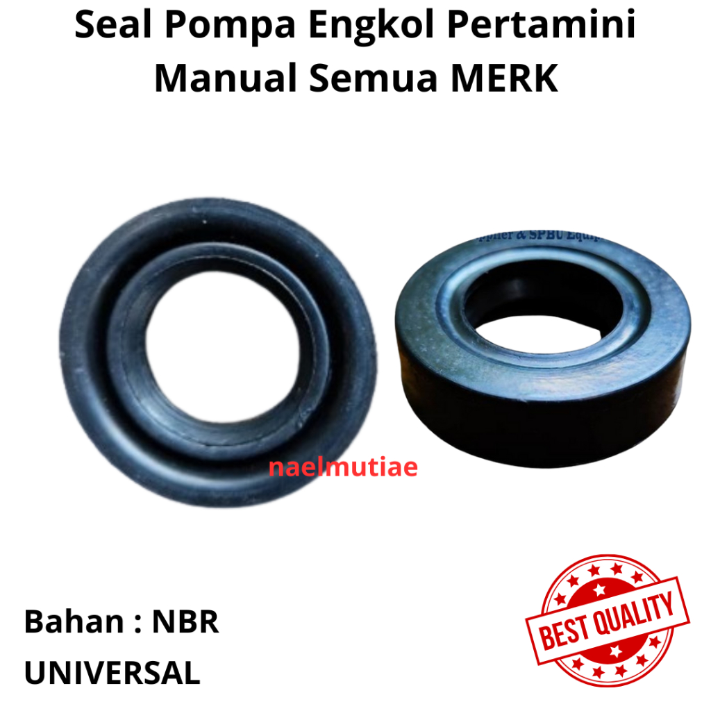 Karet Sil Seal Pompa Engkol Pertamini Manual | Karet Seal pompa manual Manual KUJ TPG Toyosaki