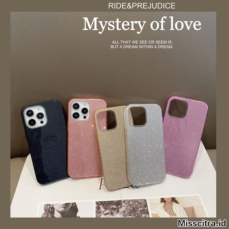 CASE FOR OPPO RENO 5 PRO GLITTER BIM BLINK STARDUST HARDCASE CASING MC