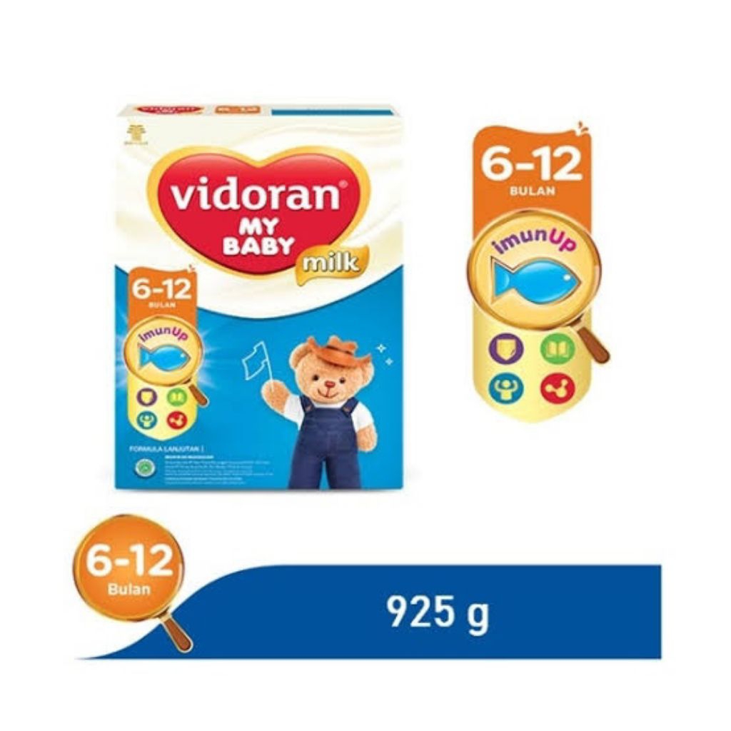 Vidoran My baby 6-12 bulan 925g | Susu formula