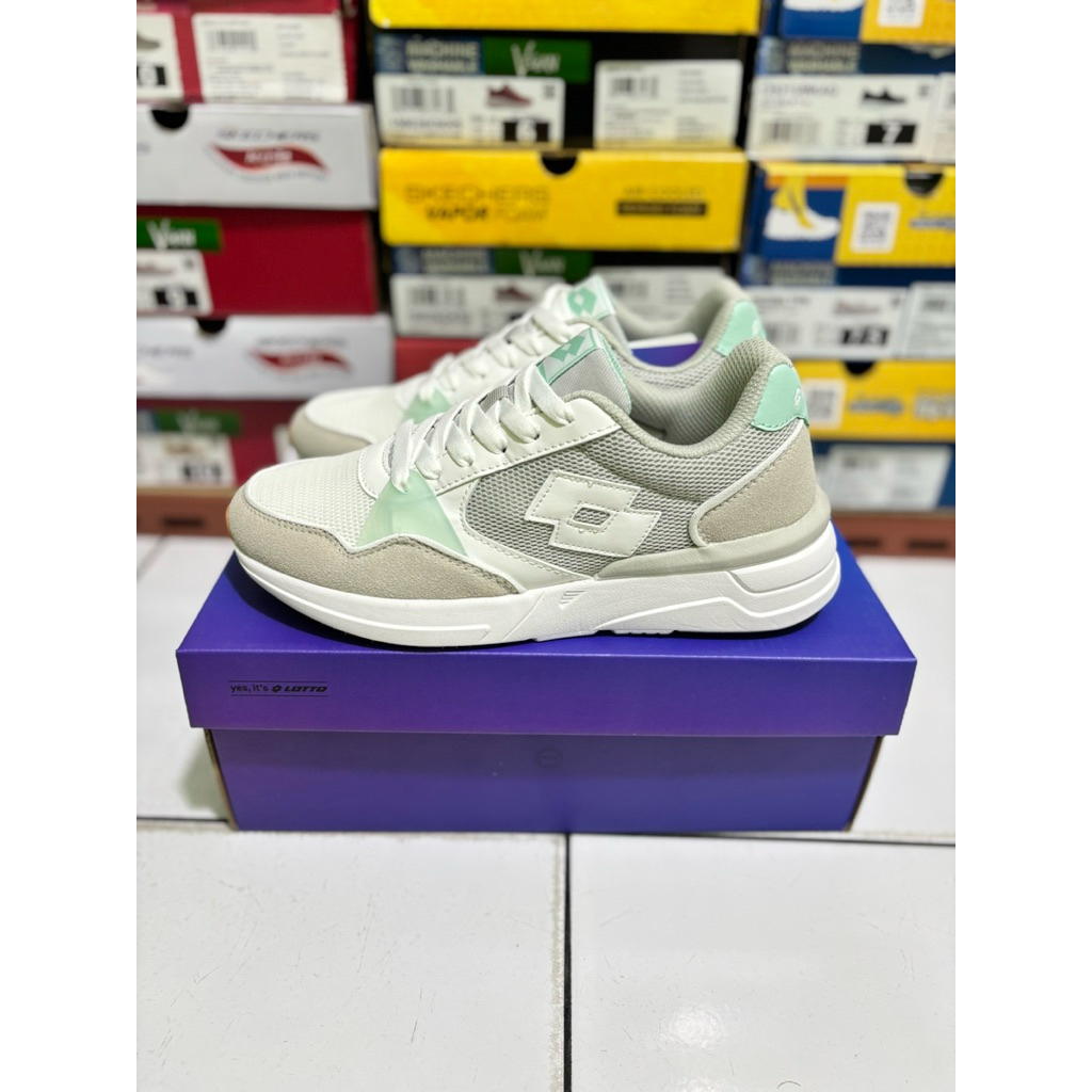 SIZE 37 SEPATU LOTTO ELORA GREY WOMAN ORIGINAL