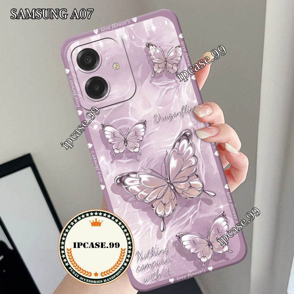 Case Hp Samsung Galaxy A07 2025 Fashion Case Minuman Softcase Samsung Galaxy A07 2025 Silikon TPU Pr
