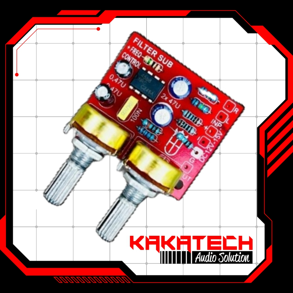 Filter Subwoofer Plus Frekuensi Kualitas Bagus
