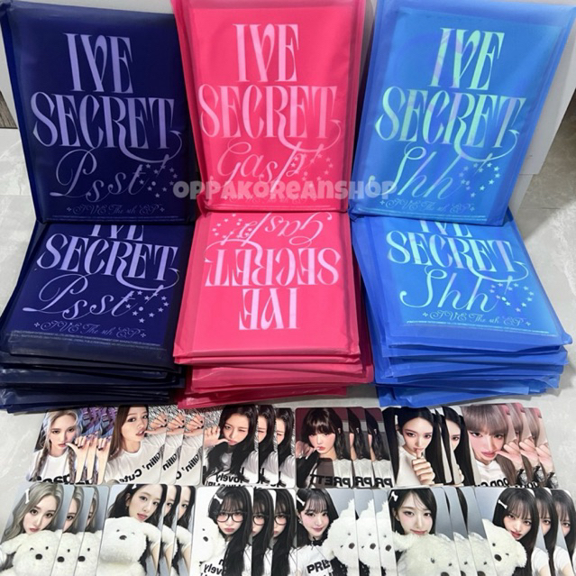 [READY] IVE 4th Mini Album IVE SECRET + POB