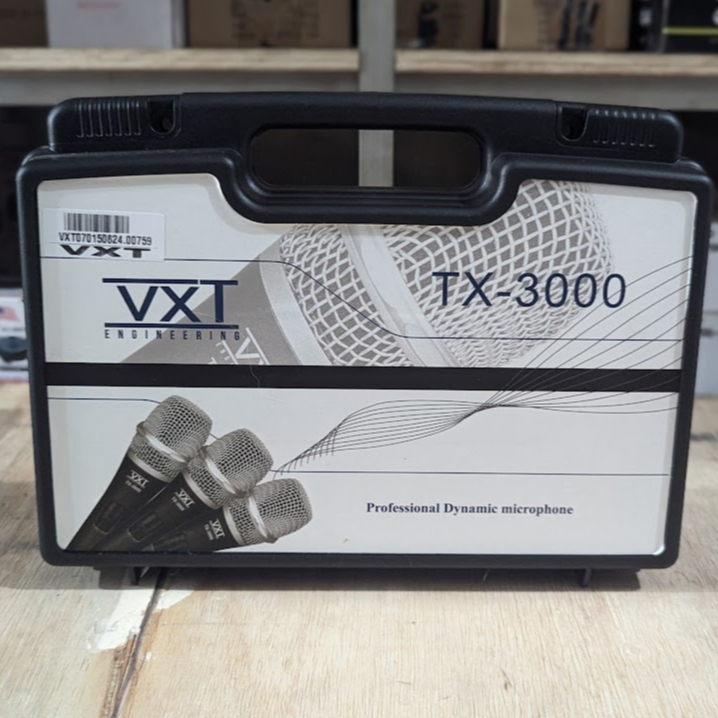 VXT TX-3000 TX3000 dynamic microphone isi 3pcs