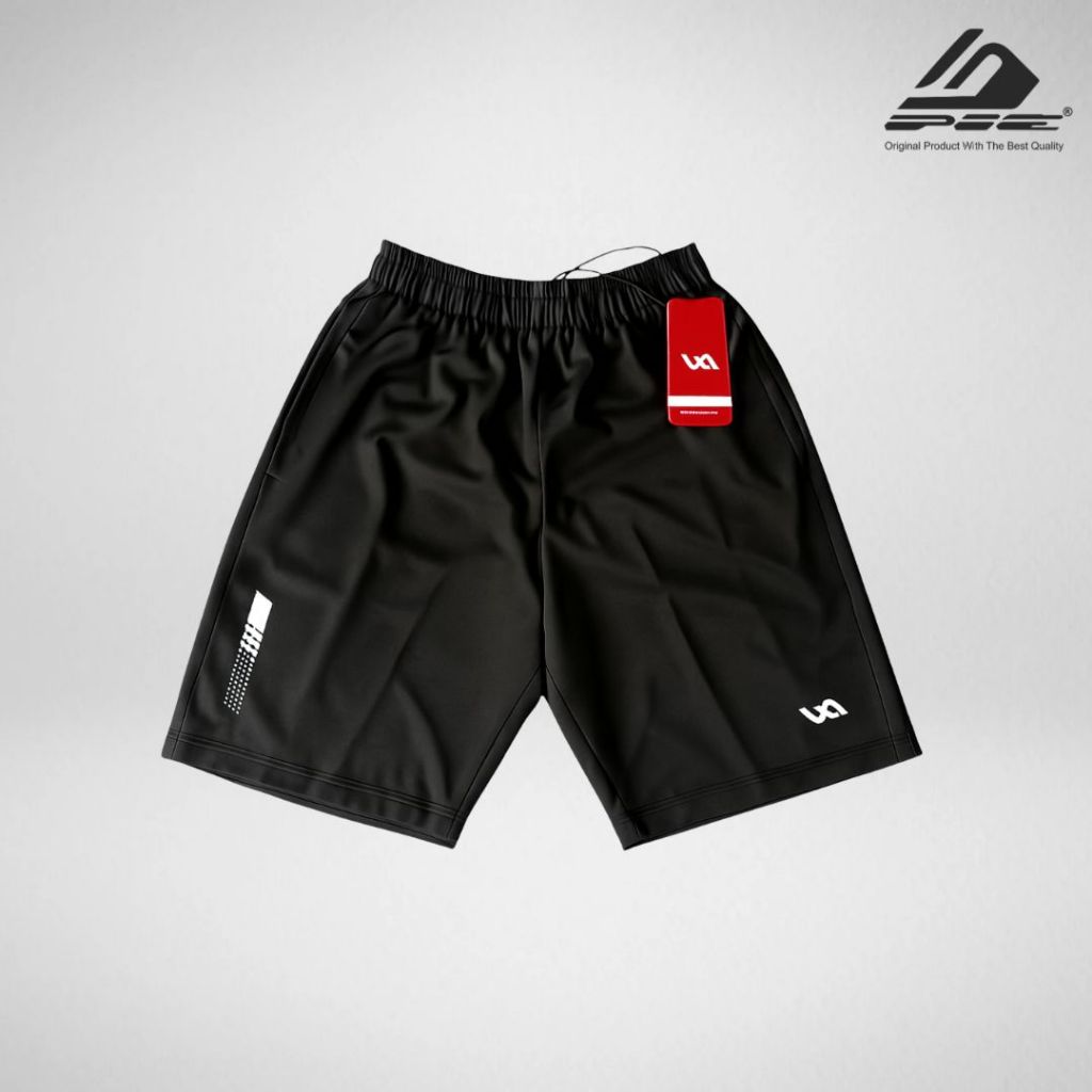 Celana Pendek Olahraga Pria Running Gym Sport Kolor Saku Resleting