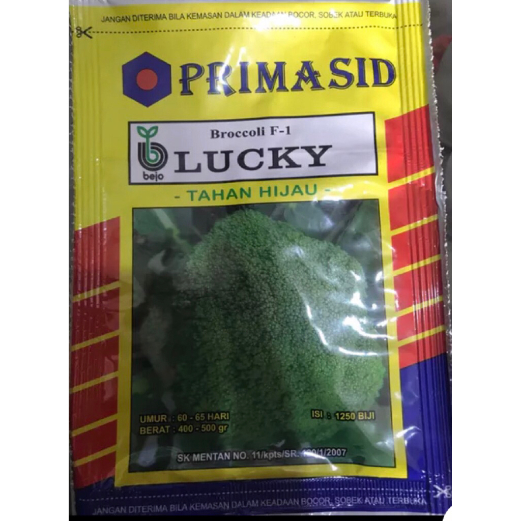 Benih Lucky 1250 biji (Brokoli)