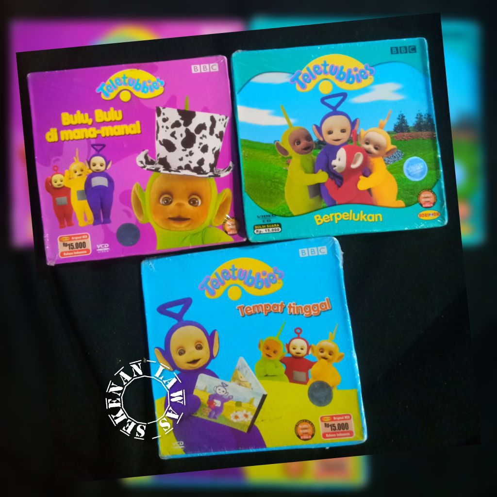 VCD Teletubbies / Original / Dubbing Indonesia (SEGEL)