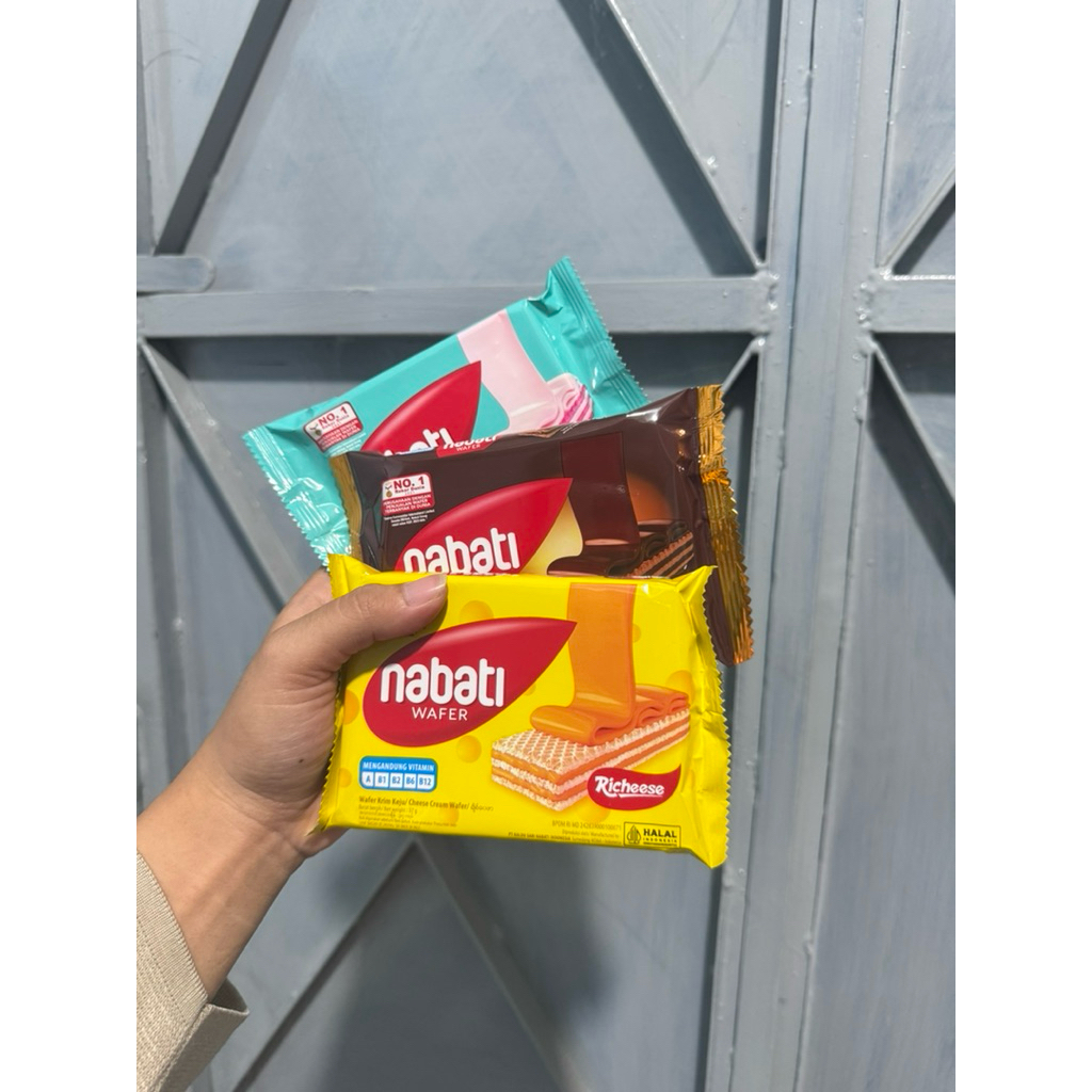 Nabati Wafer 2000an / Nabati Wafer Recheese / Nabati Wafer Coklat / Nabati Wafer Pink
