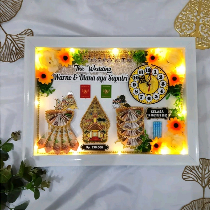 Mahar Pernikahan Wayang Rama Shinta / Mahar Pernikahan Jam Wayang / Mahar Pernikahan Simple / Mahar 