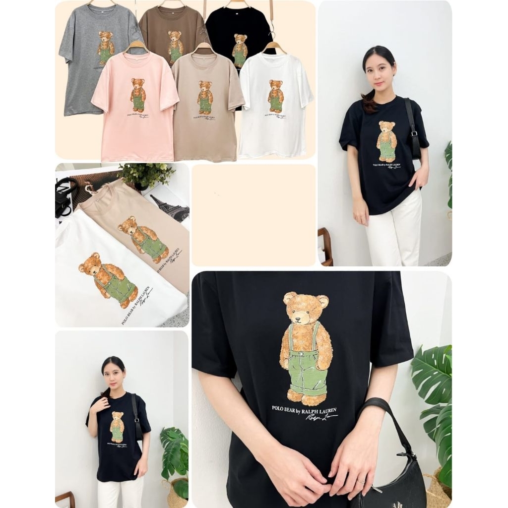 B7134 | ATASAN KAOS OVERSIZED WANITA IMPORT PREMIUM