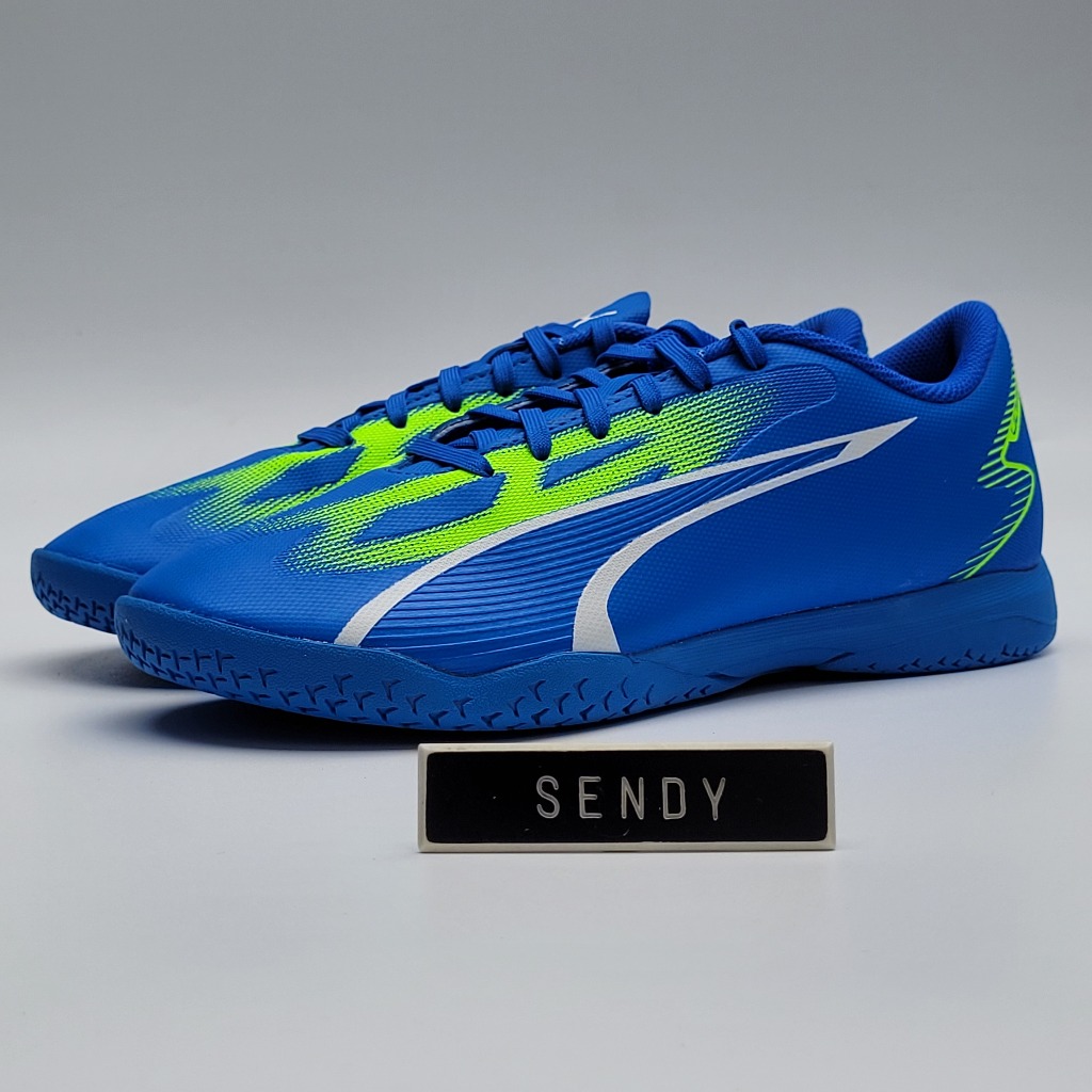 Puma Ultra Play IT Sepatu Futsal Original 100% Ori BNIB Soccer Football Indoor Blue