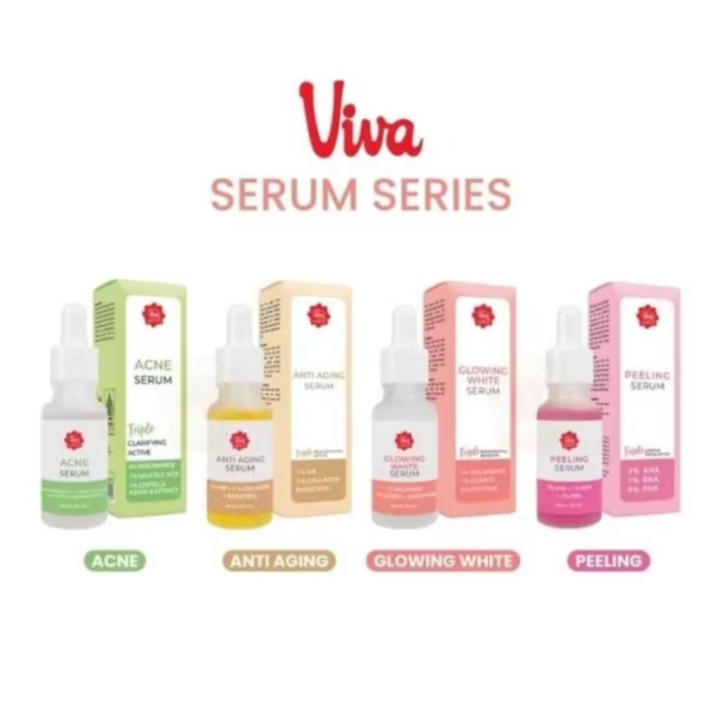 Viva Serum | Viva Serum Wajah | Serum Wajah Viva | Viva Serum Peeling | Viva Serum Anti Aging | Viva