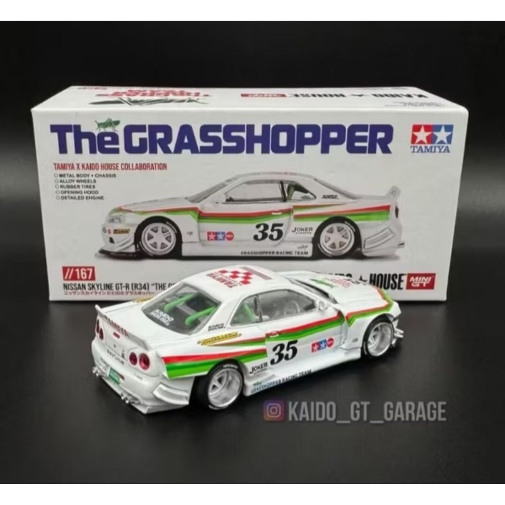 KAIDO HOUSE NISSAN SKYLINE R34 " THE GRASSHOPPER "