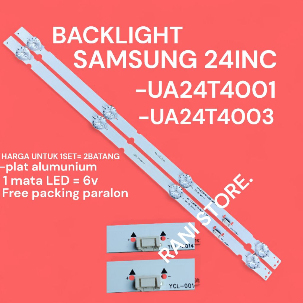 BACKLIGHT SAMSUNG 24INC 1SET 2BATANG