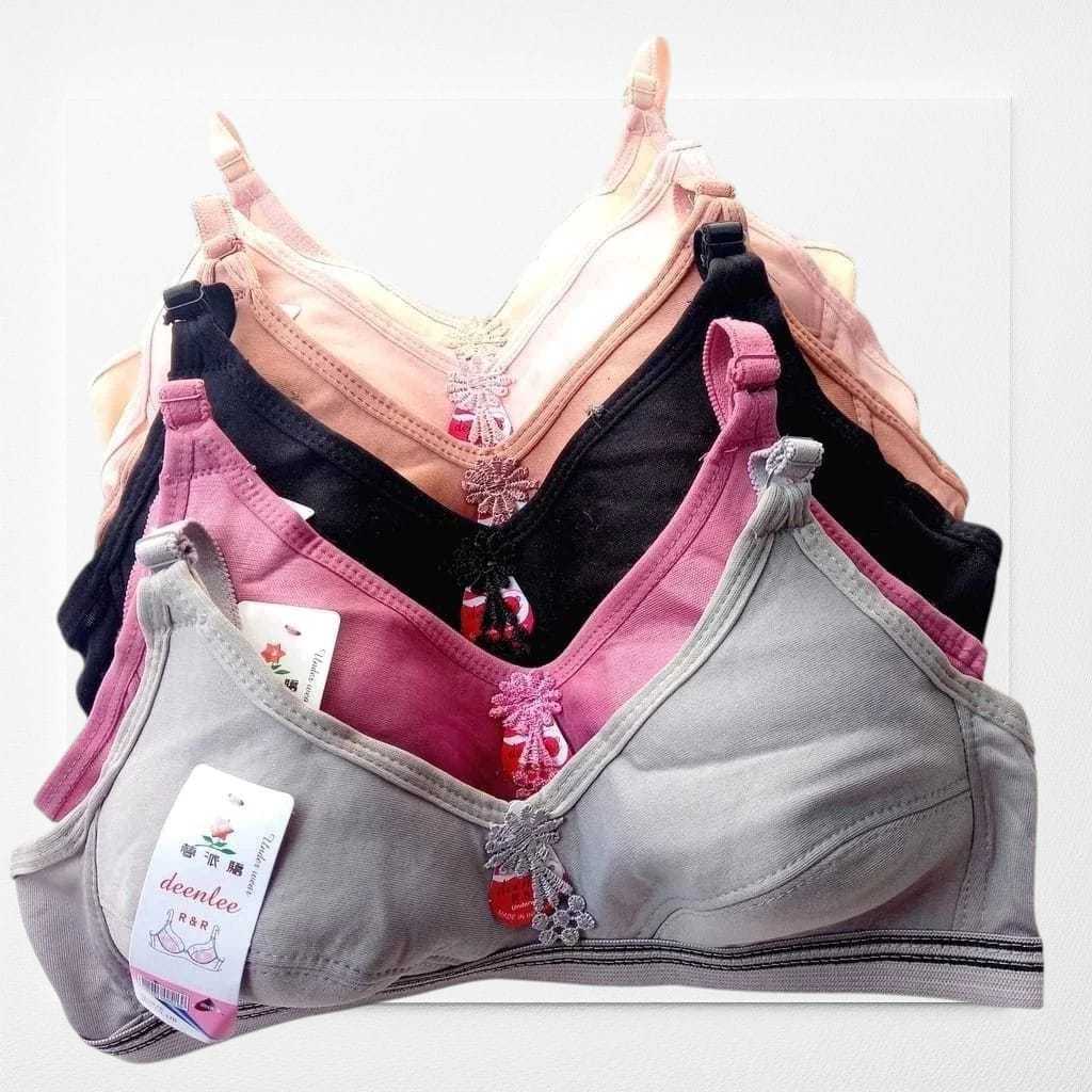 CUCI GUDANG BH BRA WANITA JUMBO//BRA WANITA REMAJA//BRA POLOS TANPA KAWAT DAN BUSA TEBAL...