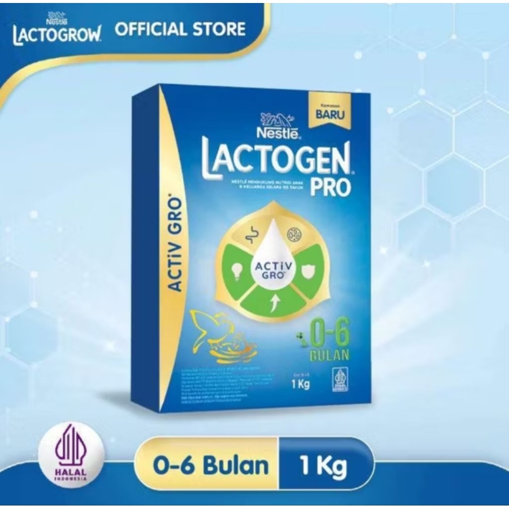 LACTOGEN 0-6 BULAN 1KG