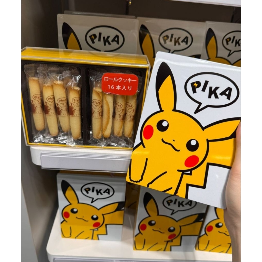 YOKU MOKU JAPAN PIKACHU POKEMON  ISI 16 PER BOX KALENG KUKIS SEMPRONG JEPANG