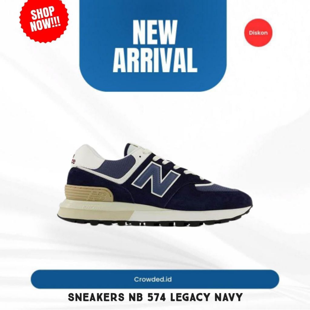 (CROWDED) Sneakers NB 574 Legacy Navy