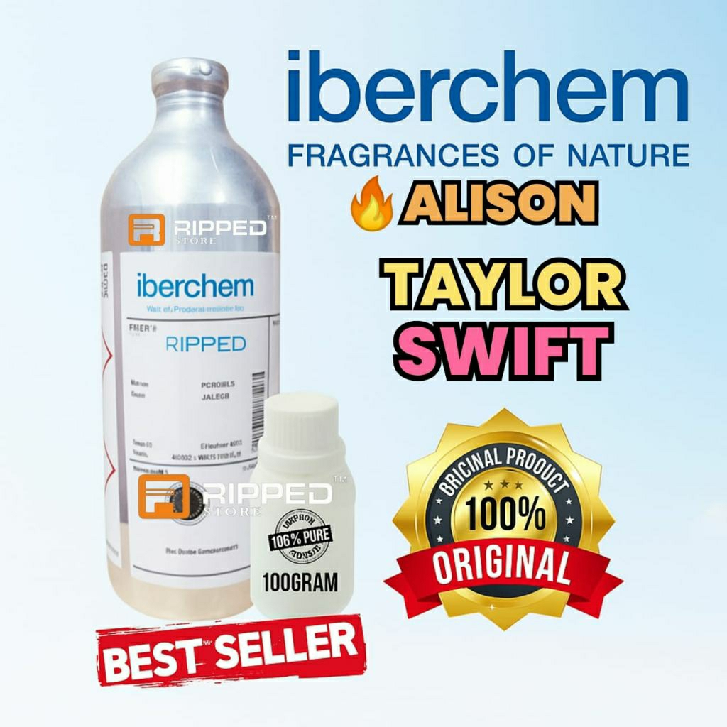 100ml Bibit Parfum Murni Alison Inspired  Taylor Swift Original Iberchem
