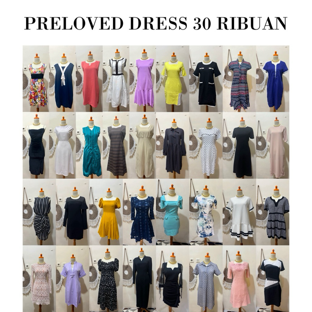 Katalog Khusus Preloved Dress 30 Ribuan