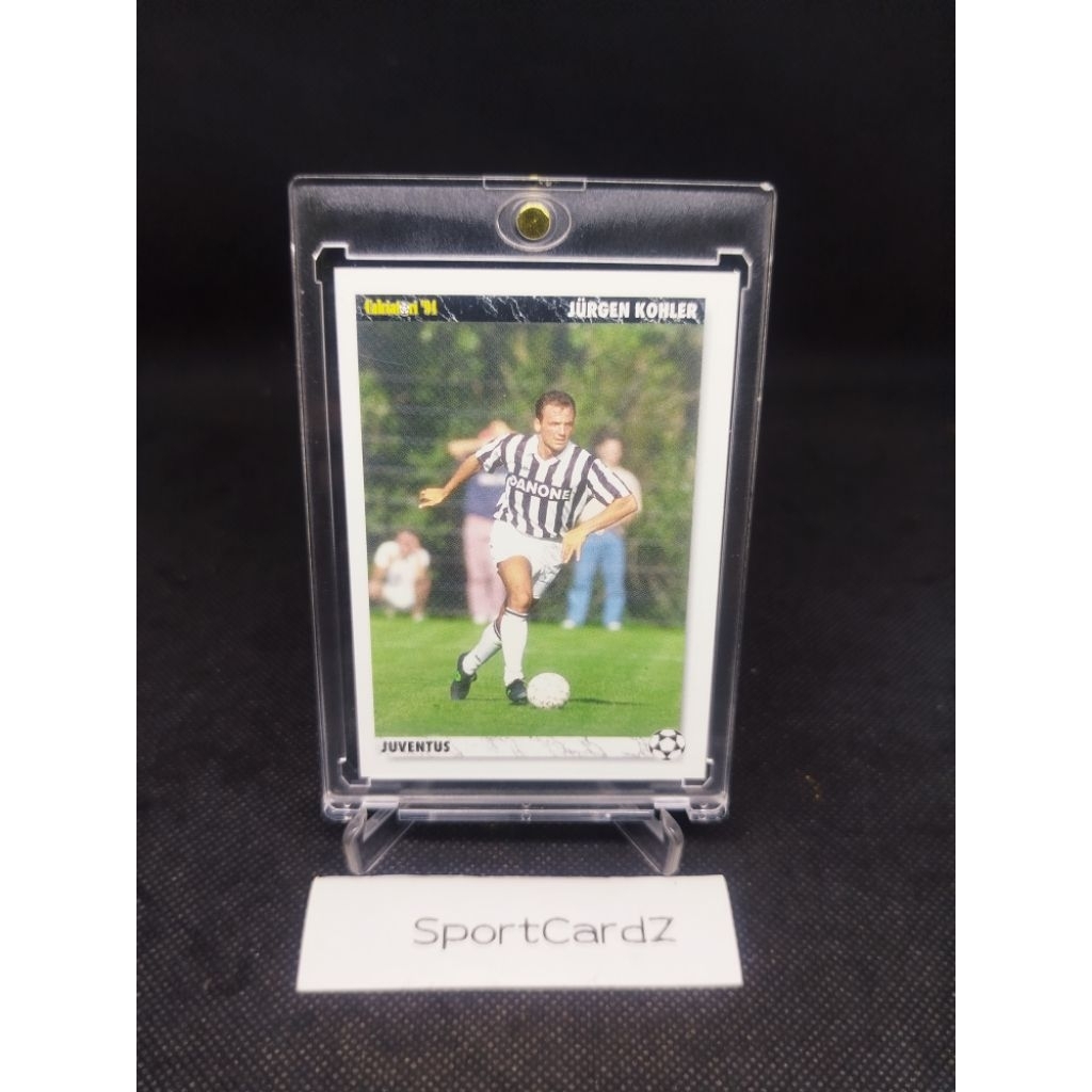 Kartu Bola 1994 Calciatori '94 Jurgen Kohler Juventus #116 (dpt top loader)