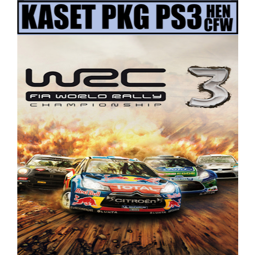 Kaset pkg ps3 WRC 3 FIA World Rally Championship PS3