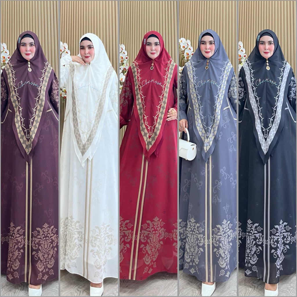 GAMIS SYARI FATIMAH SERIES BY CHARISSA