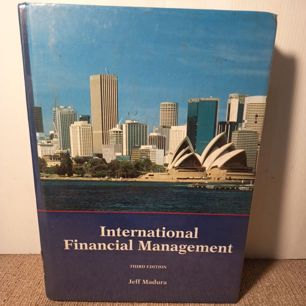 international financial management▪️third edition by jeff madura(preloved buku ori)