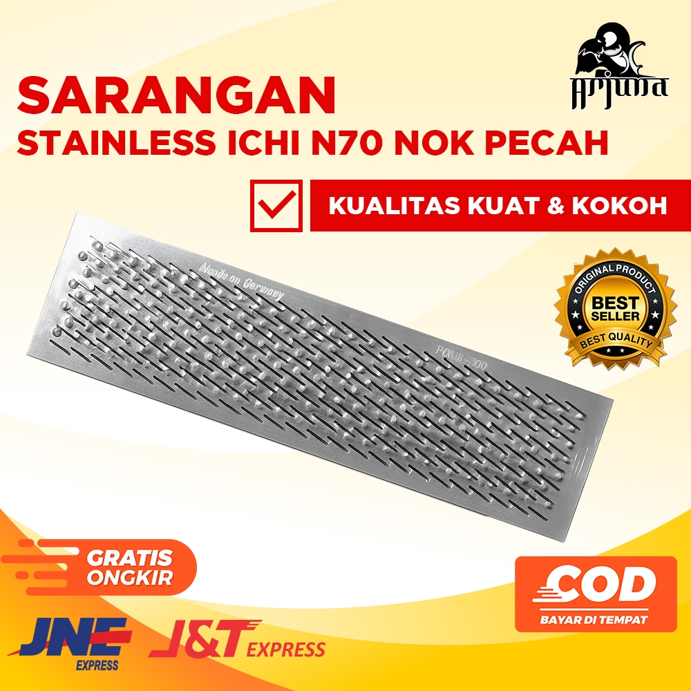 - sarangan stainless ichi n70 nok pecah