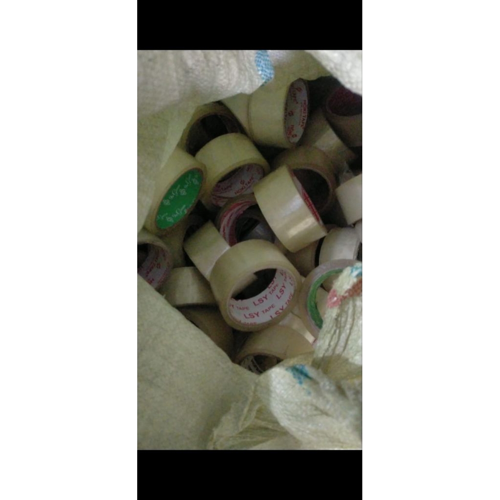 "Promo" Lakban kiloan murah