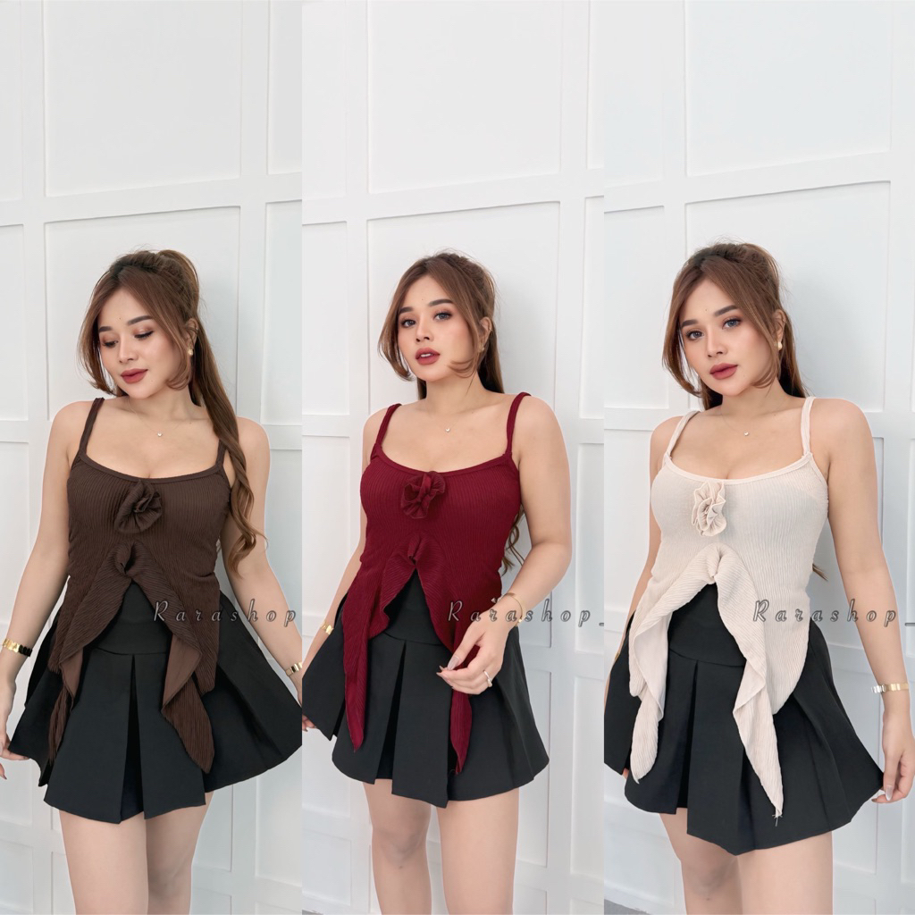Marsha tanktop Knip //Atasan wanita