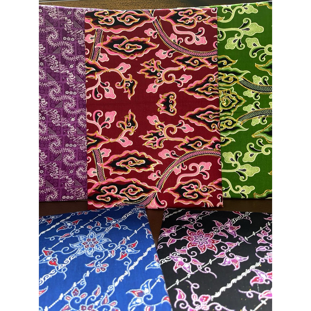Map kain batik karton tebal folio F4 sertifikat