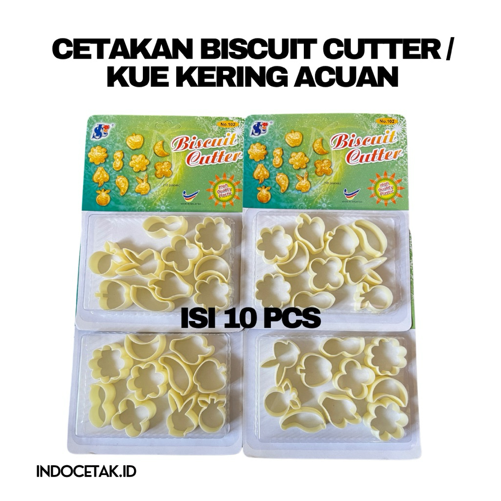 Cetakan Biscuit Cutter ACUAN / Cetakan Kue Kering / Biscuit Cutter / Cetakan Kue Bentuk Lucu / Alat 