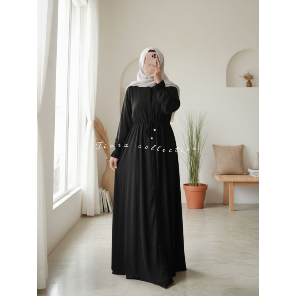 abaya kafiaa turkey terbaru, abaya hitam,baju lebaran, abaya turki, gamis remaja