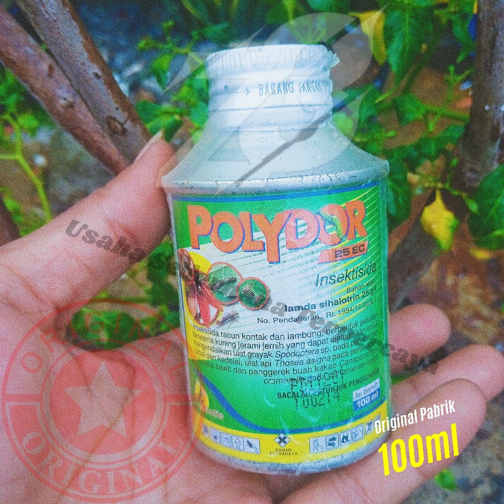 POLYDOR 25 EC 100ml Insektisida Pengendali Hama Berbagai Ulat