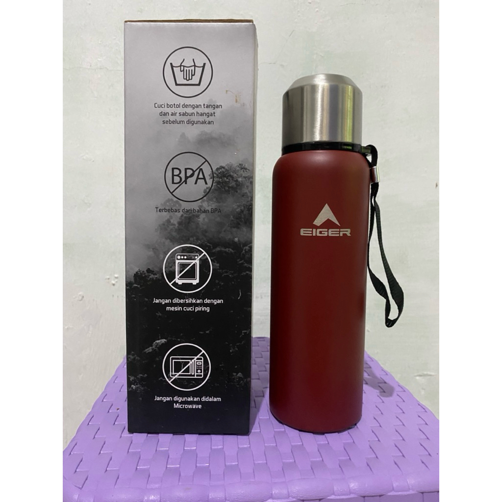 Tumbler EIGER THERNO 600, Maroon