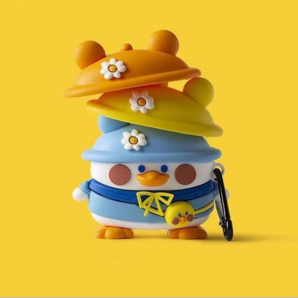 Case Pro 6 / Robot Flybuds T10 / Lenovo HT38 /163 TWS / Airbuds J6 Soft Case Character Lucu