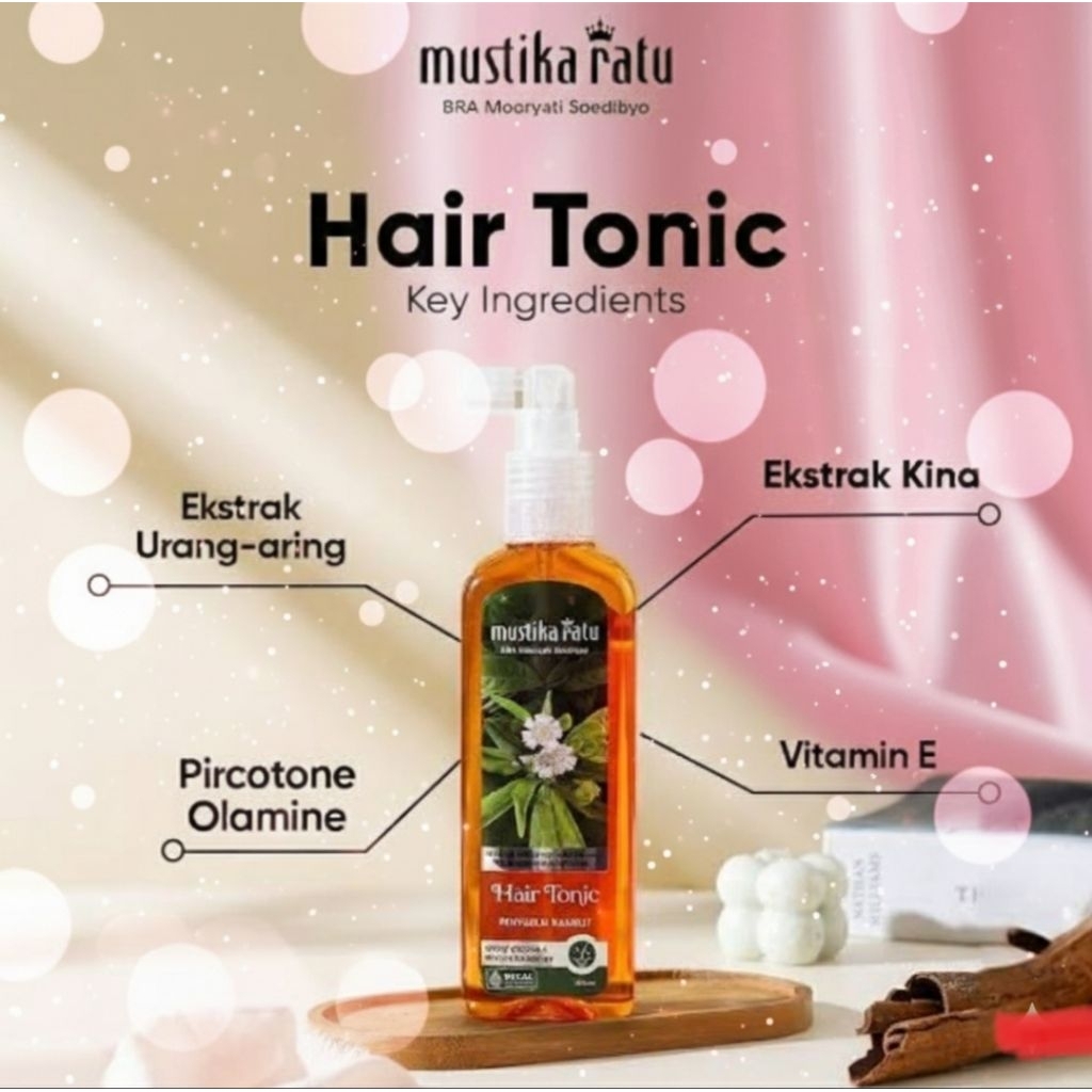 mustika ratu hair tonic 175ml