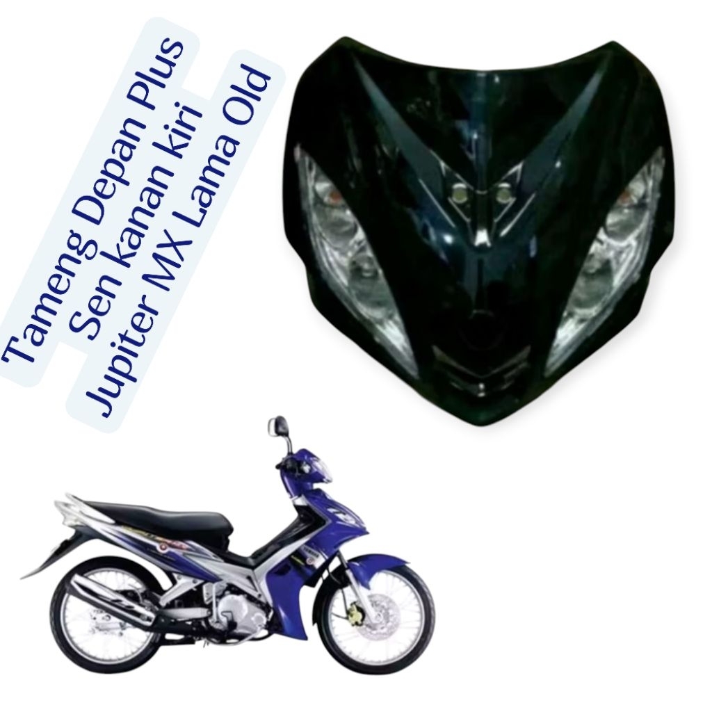 COVER TAMENG BODY DEPAN YAMAHA JUPITER MX LAMA OLD HITAM