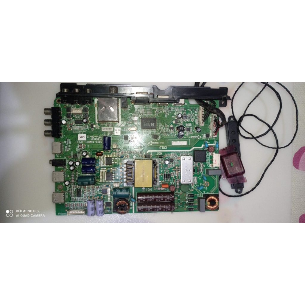 MB Lcd Led Coocaa 32E360 Mesin Mainboard TV Led Coocaa 32E360 Normal