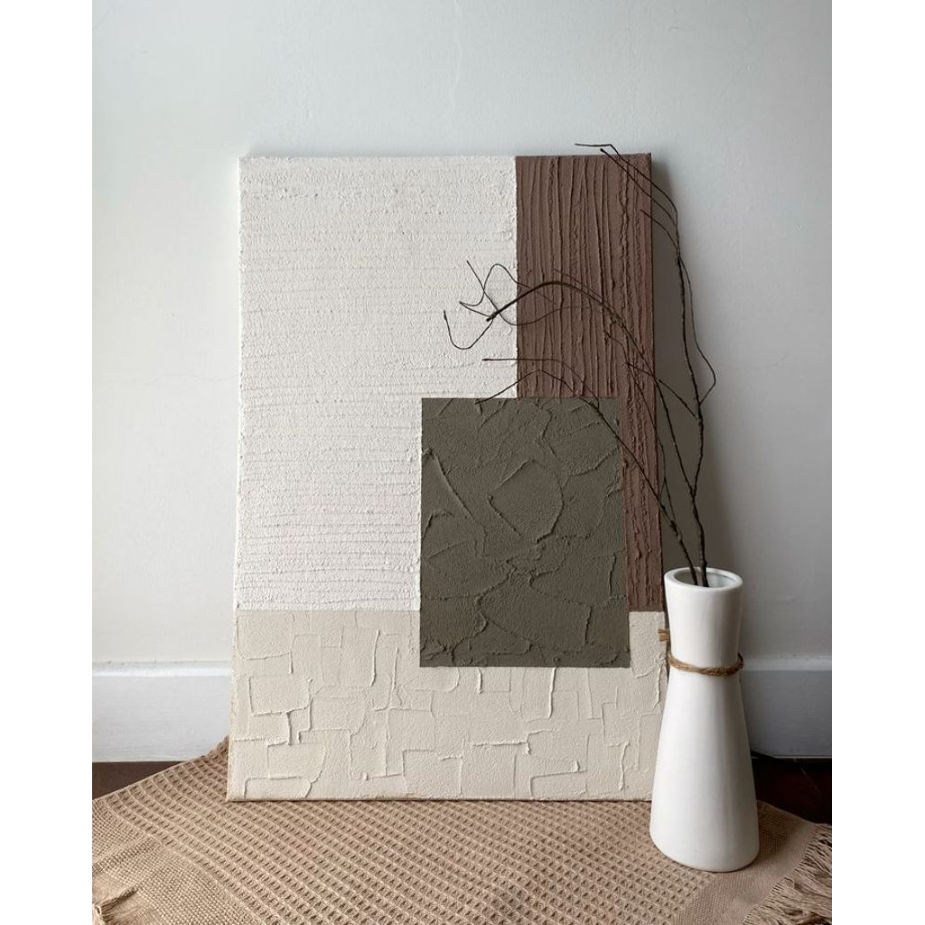 Lukisan dinding abstrak Aesthetic