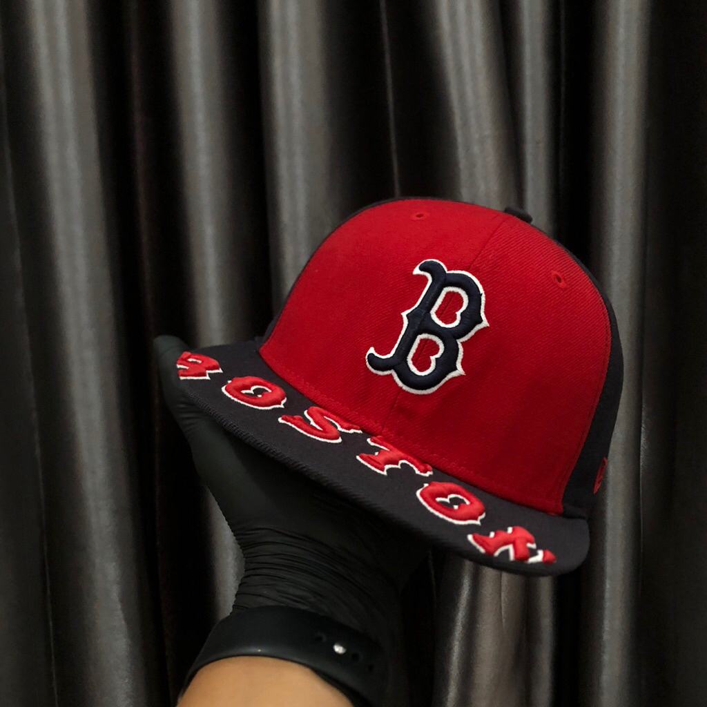 New era 59fifty boston red sox second original