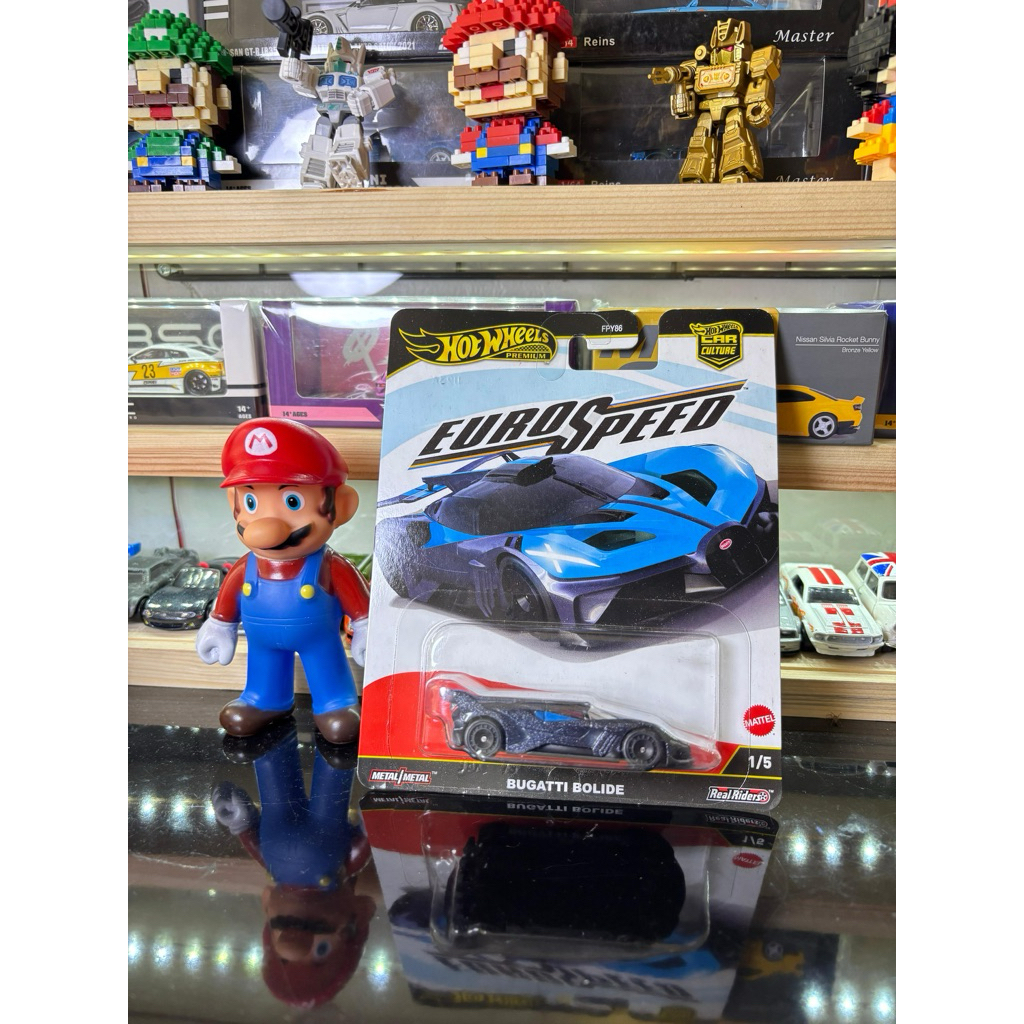 HOTWHEELS EUROSPEED BUGATI BOLIDE PREMIUM
